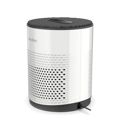 Beyaz Hepa Filtreli Masaüstü Hava Temizleyicisi Duman için 100V-240V 50Hz 60Hz